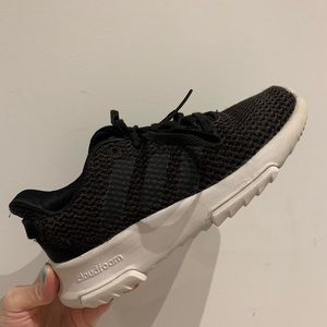 Adidas Cloudfoam Neo Black White Athletic Gym Training Shoes Size 13
